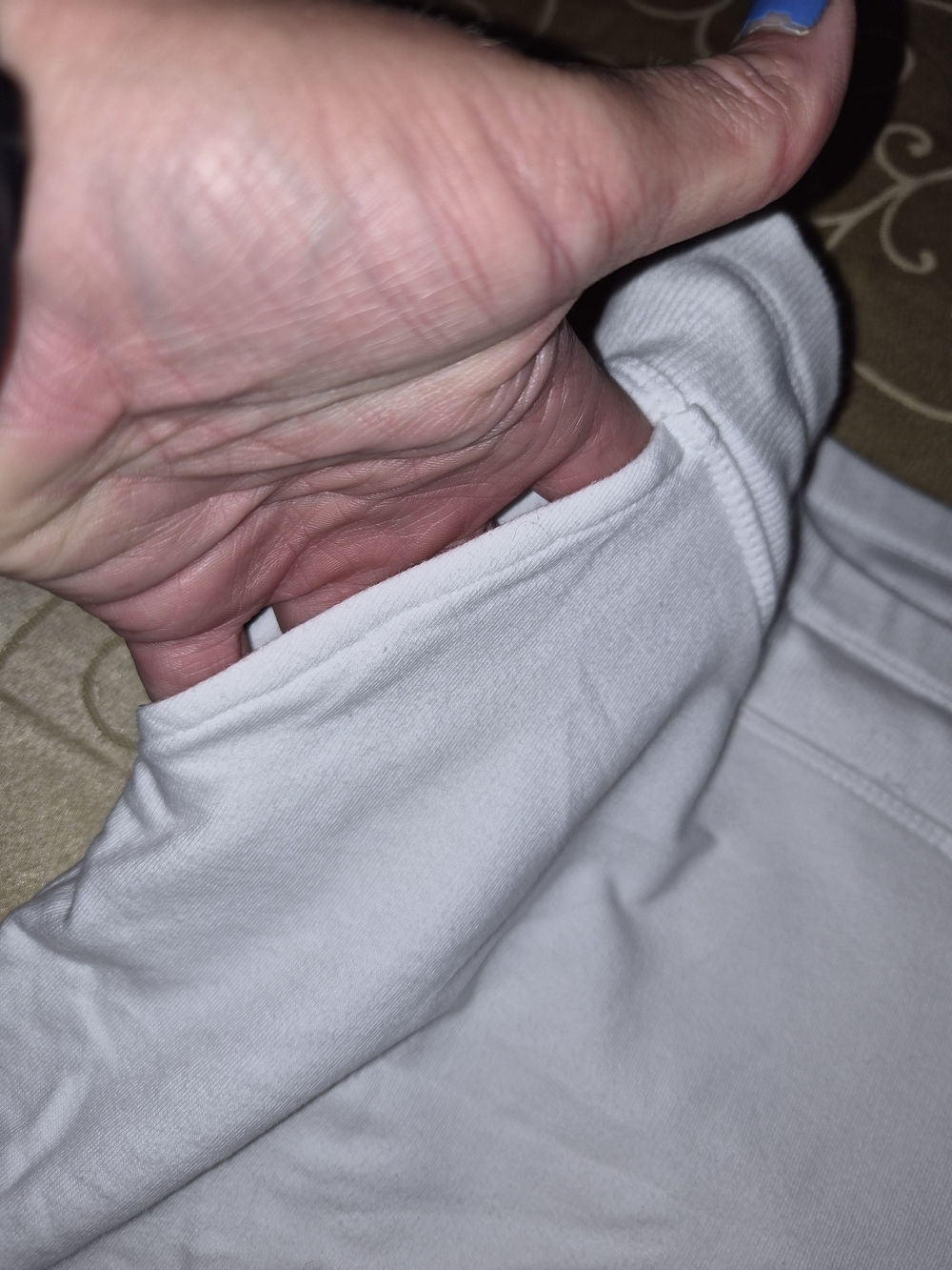 Eddie Bauer White Women’s Drawstring Casual Shorts - Picture 2 of 7